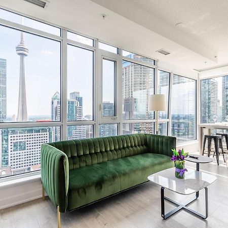 טורונטו Luxury 2 Bedroom In The Heart Of Entertainment District W/ Cn Tower View מראה חיצוני תמונה